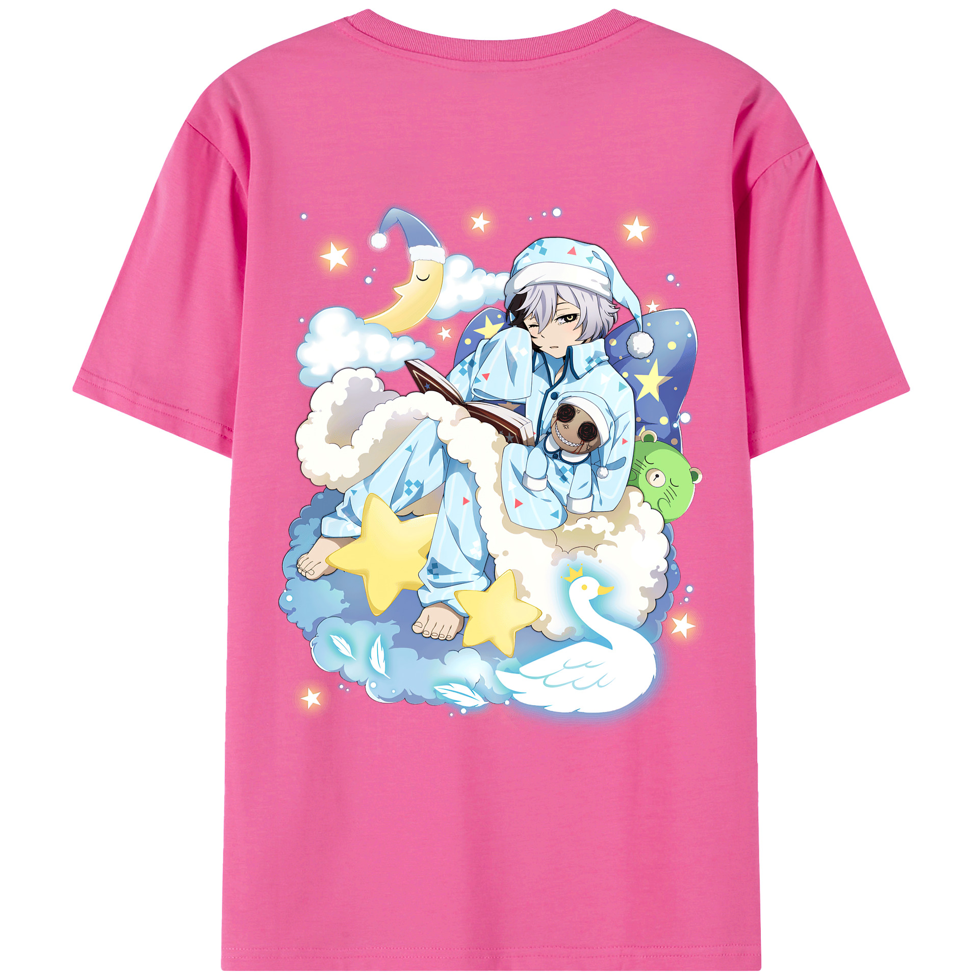 （画像用） 文豪ストレイドッグス Bungo Stray Dogs レディース半袖Tシャツ(バックプリント)